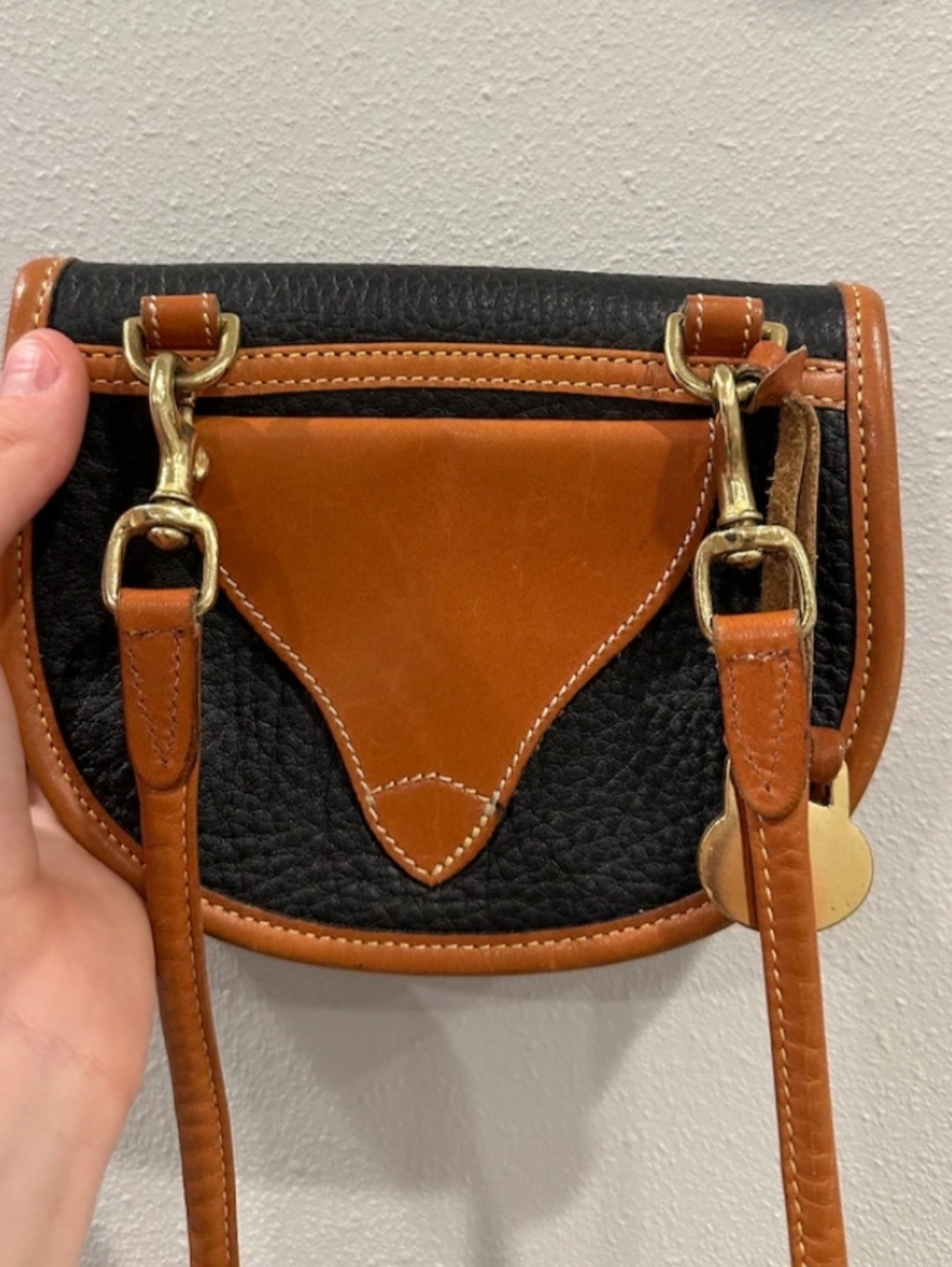 Vintage Dooney & Bourke Black Pebble - Picture 6 of 6
